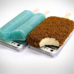 чехол на смартфон в виде мороженого