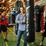 Директор и основной владелец «Академии бокса» Олег Жадобин