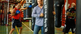 Директор и основной владелец «Академии бокса» Олег Жадобин