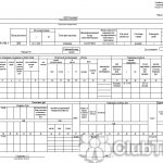 Форма Т-54 Образец