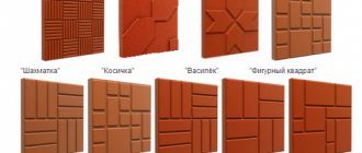 Какая бывает полимерпесчаная тротуарная плитка?
