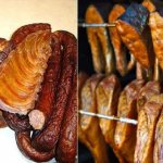 Smoked meat and fish