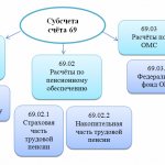 Основные субсчета счёта 69 бухгалтерского учёта
