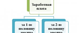 Payment order for salary advance - sample
