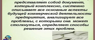 Презентация бизнес-проекта